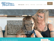 Tablet Screenshot of cej-oregon.org